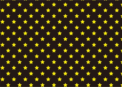 星パターン柄のイラスト