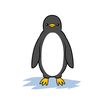 ペンギンのイラスト