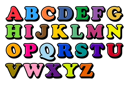 ABCアルファベットのイラスト