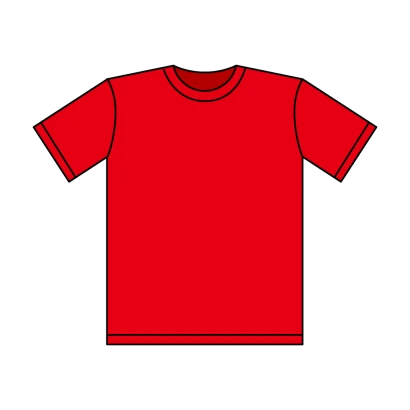 赤Tシャツのイラスト