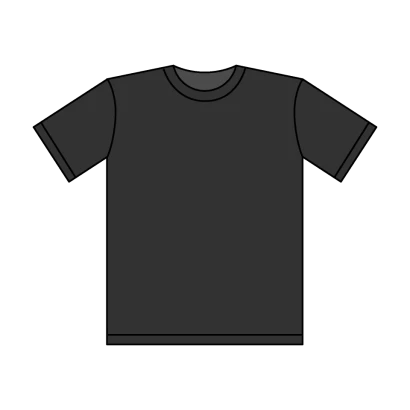黒Tシャツのイラスト